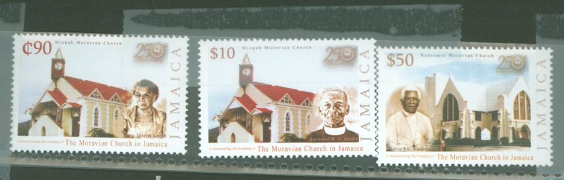 Jamaica #1001-1003  Multiple