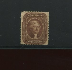 Scott 30A Jefferson Mint Stamp  (Stock 30A-4)