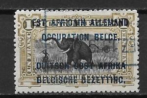 German East Africa N23 1fr Occupation single Used