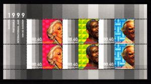 Netherlands souv. sheet B713a mnh