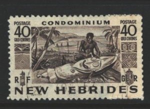 New Hebrides British Sc#72 Used