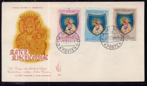 Vatican City 189-194 U/A FDC