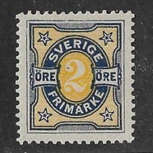 Sweden Sc #53   2ore   choice copy   NH VF