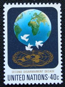 UN #370 MNH, Single, Disarmament Decade, SCV $.80 L10