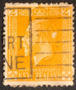 New Zealand 2d   , stamp ge6 used nice perf. Fine condition