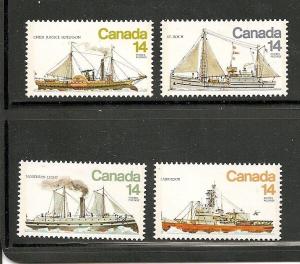 Canada mint set Scott cat.# 776-779
