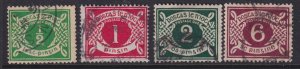 Ireland, Scott J1-J4 (SG D1-D4), used