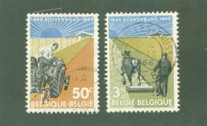 BELGIUM 634-5 USED BIN $1.00