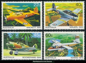 Australia Scott 759-762 Mint never hinged.