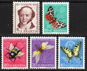 Switzerland Sc #B237-B241 Mint Hinged