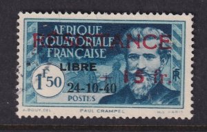 French Equatorial Africa, Scott B23 (Yvert 168), used