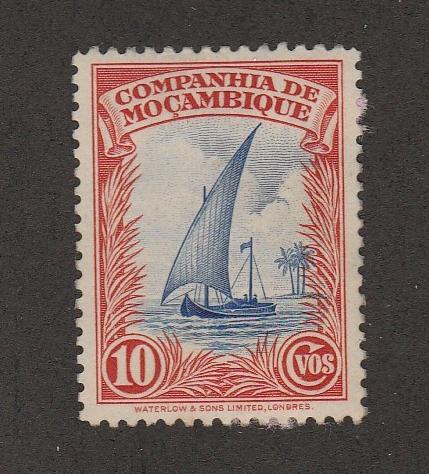 Small Collection of 9 Stamps from Mozambique Company