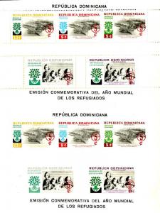 Dominican Republic B31-B33,CB19-CB20  S/S MNH SCV $12.50