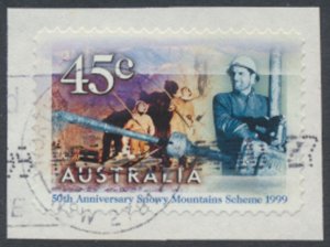 Australia  SG 1892  SC# 1769 Used SA Snowy Mountains see details & scan    