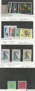 Salvador, Postage Stamp, #C93-5 LH, C374-81, C208-9, C211-3, C369-0 Mint NH +