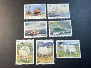 IRELAND # 841-847-MINT/NEVER HINGED---2 COMPLETE SETS---1991