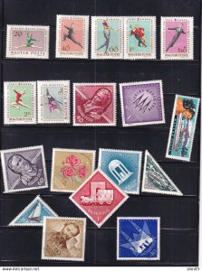 Hungary 1963 Accumulation  Complete sets MNH 16052