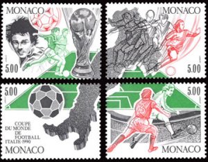 Scott #1718 a-d World Cup Soccer MNH