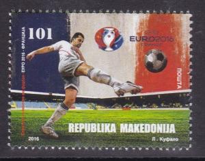 Macedonia 2016 UEFA Europa Championship France Football Soccer Sports MNH