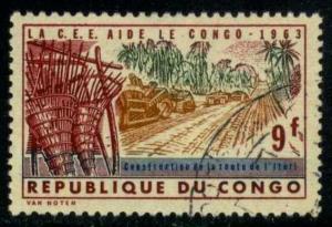 Congo DR #460 European Aid; used (0.25)