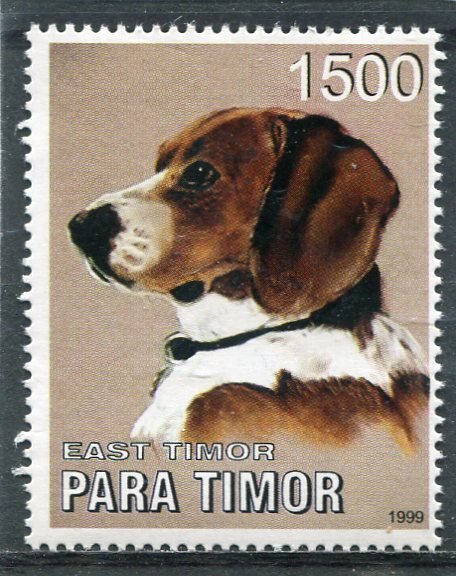 Timor (East) 1999 DOG 1 value Perforated Mint (NH)