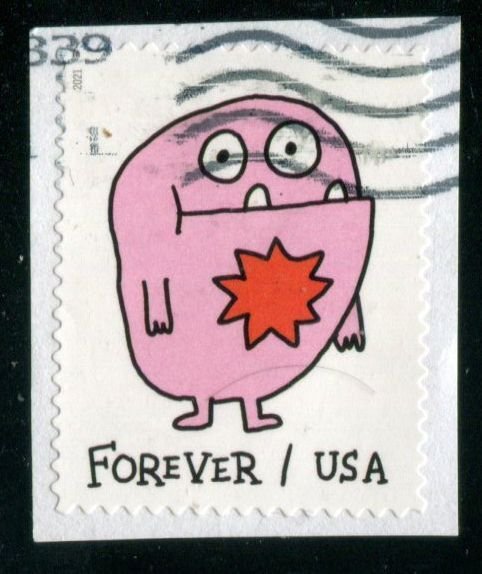 5636 (58c) Message Monster SA, used