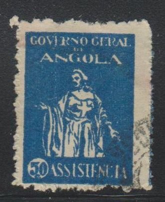 Angola,  50c Charity (SC# RA4) Used