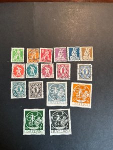 Bavaria Scott #238-54 used