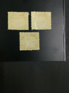 MOMEN: US STAMPS #C4-C6 MINT OG H LOT #51984-1