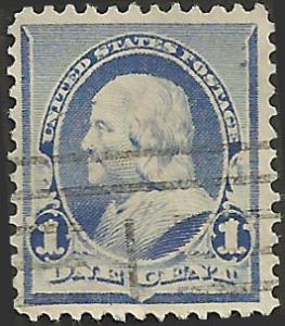 # 219 DULL BLUE USED BEN FRANKLIN SCV-0.75