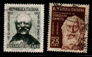 Italy Scott 616-617 used stamps