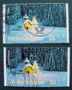 Germany, Scott B1069 and B1070, Used Semi-Postals