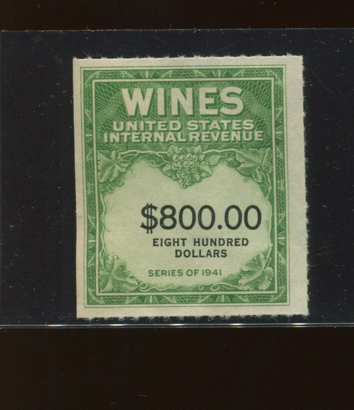 Scott RE167B Wines Revenue Unused Stamp (Stock RE167B-1)