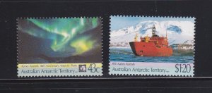 Australian Antarctic Territory L81-L82 Set MNH Various (A)