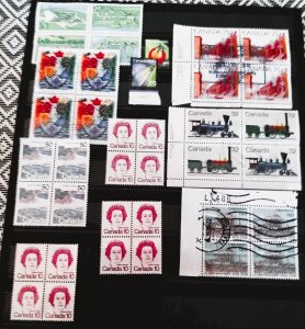Canada div. stamps 5 pages