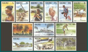 Nauru 1984 Island Life Definitives, MNH 285-296,SG303-SG314