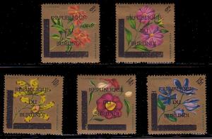 Burundi C35A - C35E MNH