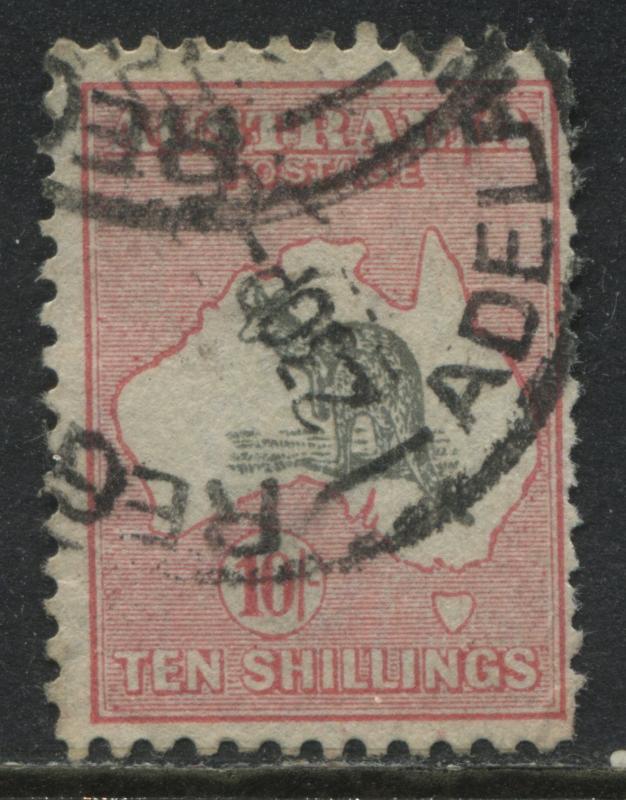 Australia 1932 Roo 10/ pink and grey CDS used