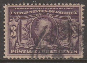 U.S. Scott #325-326 Monroe-McKinley - Louisiana Purchase Stamp - Used Set of 2