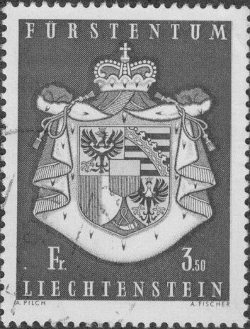 Liechtenstein 452 USED BIN $1.00