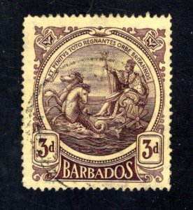 Barbados #132 VF, Used,  CV $20.00 .... 0480101