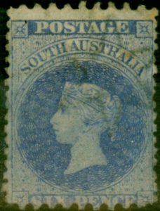 South Australia 1870 6d Prussian Blue SG105 Fine MM