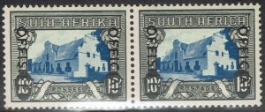 SOUTH AFRICA 1950 OFFICIAL 10/- PAIR