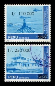 Peru #991-992 used
