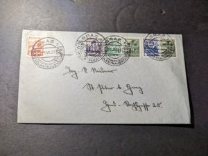 1936 Austria Cover Graz 1 Local Use