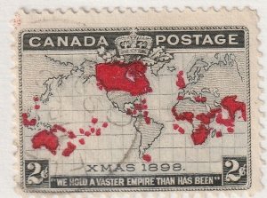 1898 MAP STAMP