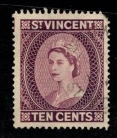 St. Vincent - #191 Queen Elizabeth II - Used