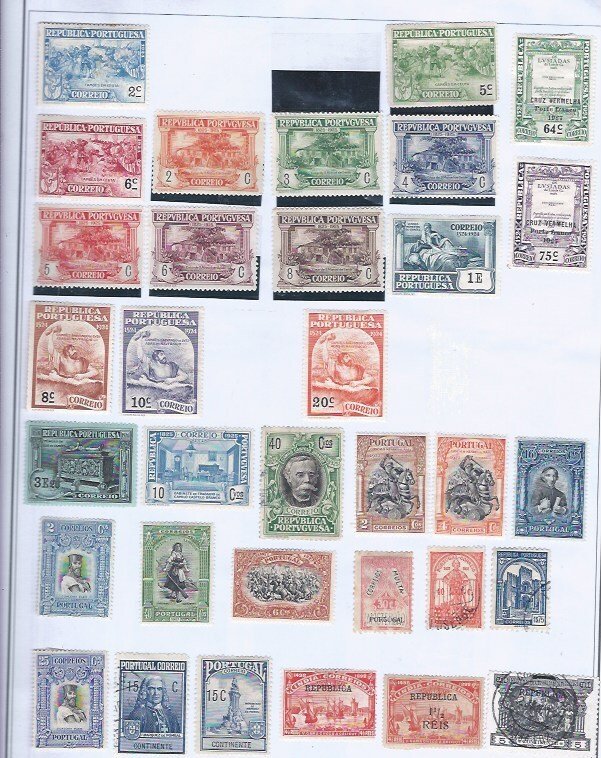 PORTUGAL 1924-1959 220 STAMPS SCV $66.00++