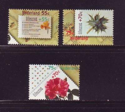 Netherlands Sc B635-7 1988 FILACEPT stamp set mint NH