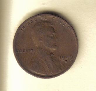 1929D - Lincoln Head Penny see pics for condition.